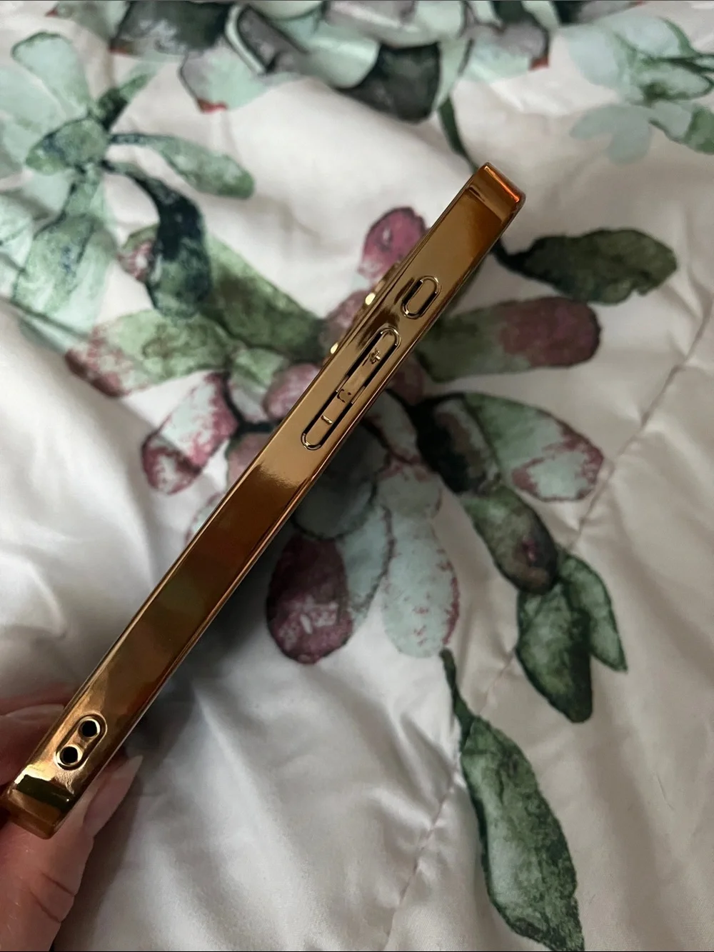 Case for IPhone 16 Pro Leopard Goldtone Tempered Glass